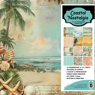 Coastal Nostalgia  12x12 Patterned Cardstock